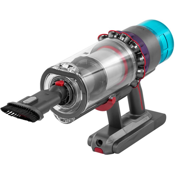 Пылесос вертикальный Dyson Gen5 Detect Absolute 446989-01(никель/фиолетовый) + Red Line BS-01 16A