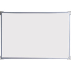 Доска магнитно-маркерная Silwerhof белый 100x150см алюминиевая рама лоток для аксессуаров