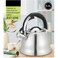 Чайник со свистком Astiat AST-1016