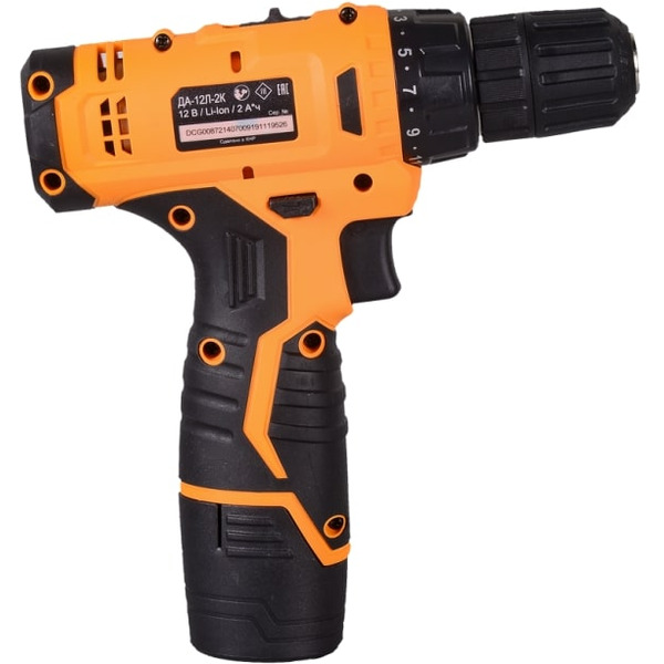 Дрель-шуруповерт Вихрь ДА-12Л-2К (72/14/7)