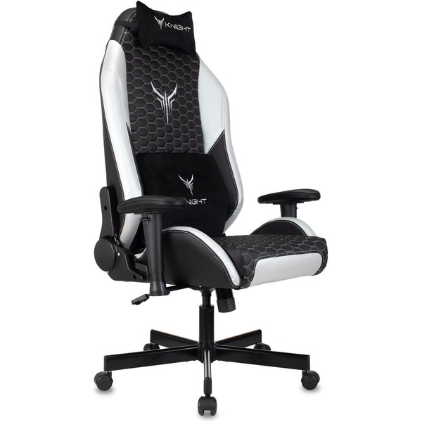 Кресло игровое Knight Neon (1717269) черный/серебряный