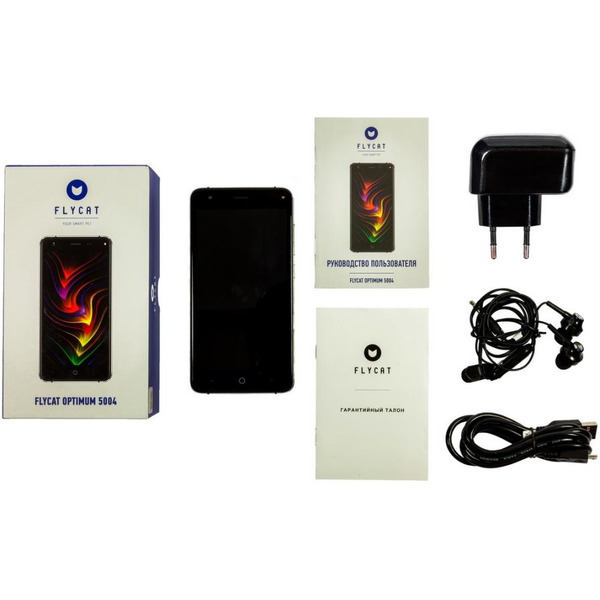 Смартфон FLYCAT Optimum 5004 Black