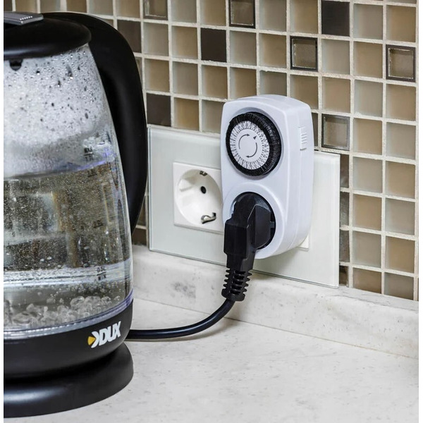 Розетка с механическим таймером REXANT RX-21 11-6001