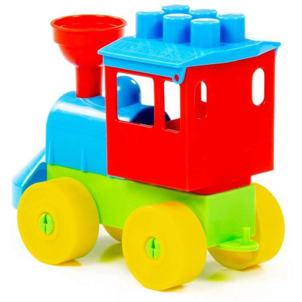 Конструктор Полесье Юный путешественник 55231 Паровоз