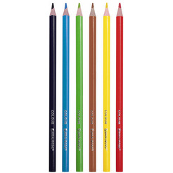 Набор цветных карандашей BRAUBERG 181660 (6 шт.)