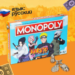 Настольная игра HASBRO Монополия Наруто на русском языке WM00167-RUS