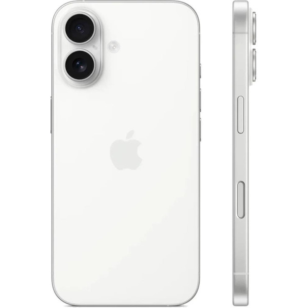 Смартфон Apple iPhone 16 128GB White (MYDR3J/A)