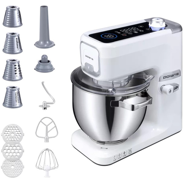 Кухонная машина POLARIS PKM 1525 (белый)
