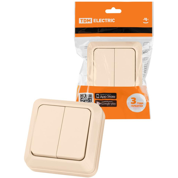 Выключатель TDM Electric Ладога SQ1801-0004