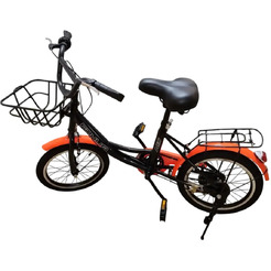 Велосипед детский YAYALE 285-001, 16" (черный)