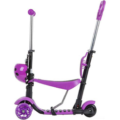 Самокат для детей Novatrack 120SB.DISCOKIDS.VL9 (фиолетовый)