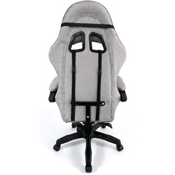 Игровое кресло byroom RG HEALER fabric grey с подставкой для ног BRGF813F/G