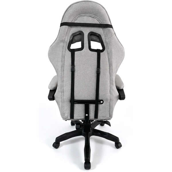 Игровое кресло byroom RG HEALER fabric grey с подставкой для ног BRGF813F/G