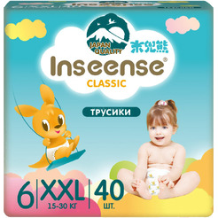 Трусики-подгузники Inseense Classic XXL 15-30 кг InsCXXL40Blue (40 шт)