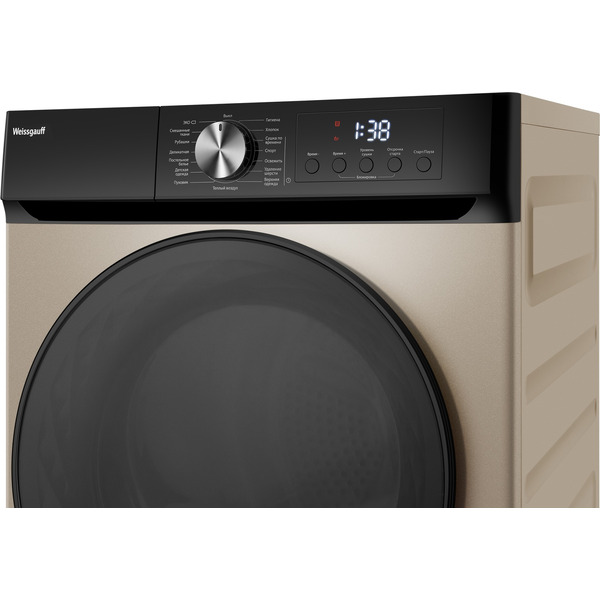 Сушильная машина Weissgauff WD 6010 Heat Pump Champagne