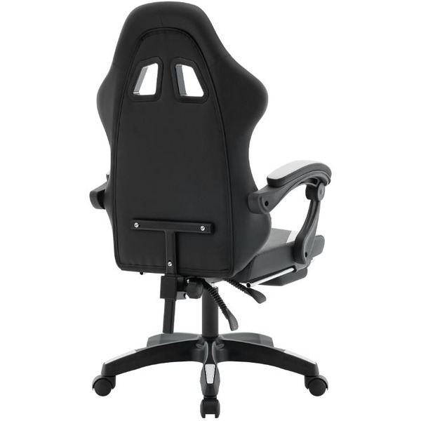 Игровое кресло Defender Runa Pro (черный/белый)