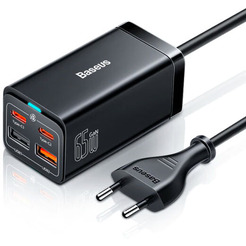 Сетевое зарядное устройство Baseus GaN3 Pro Desktop Fast Charger 2C+2U 65W CCGP040101 Black
