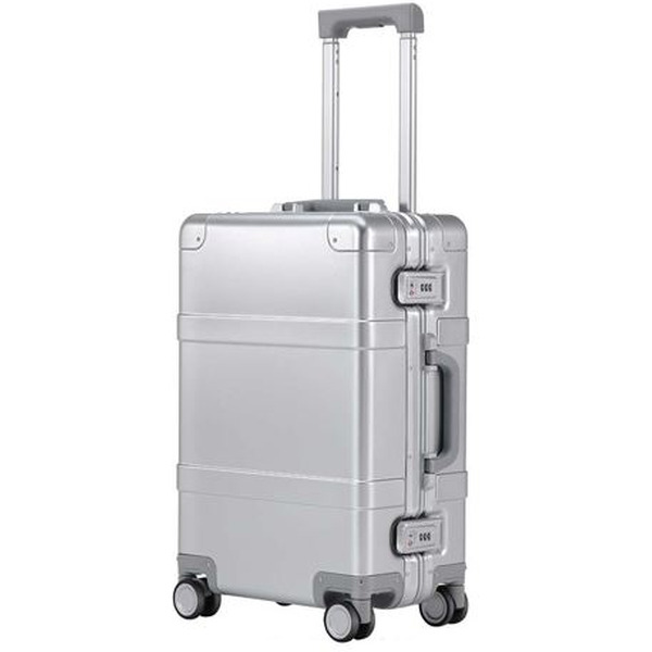 Чемодан XIAOMI RunMi 90 Points Metal Suitcase 20'' XNA4034RT (серебристый)
