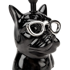 Светильник декоративный настольный REXANT 603-1016 МОБИ "Бульдог" Е14, 40Вт, черный