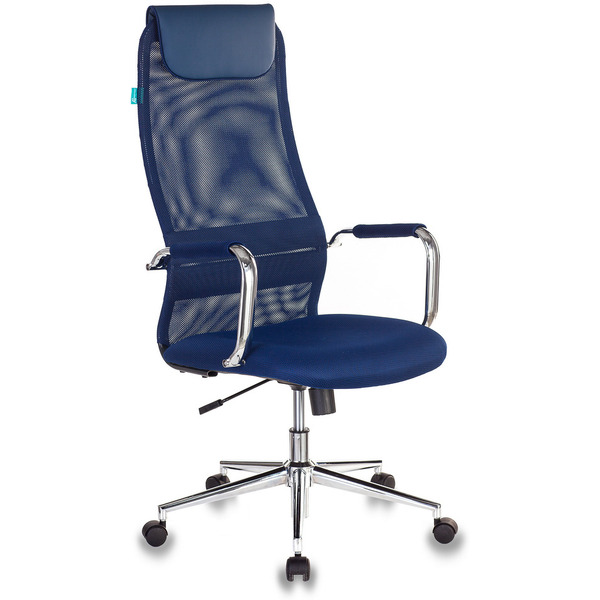 Кресло Бюрократ KB-9N/DB/TW-10N (синий)