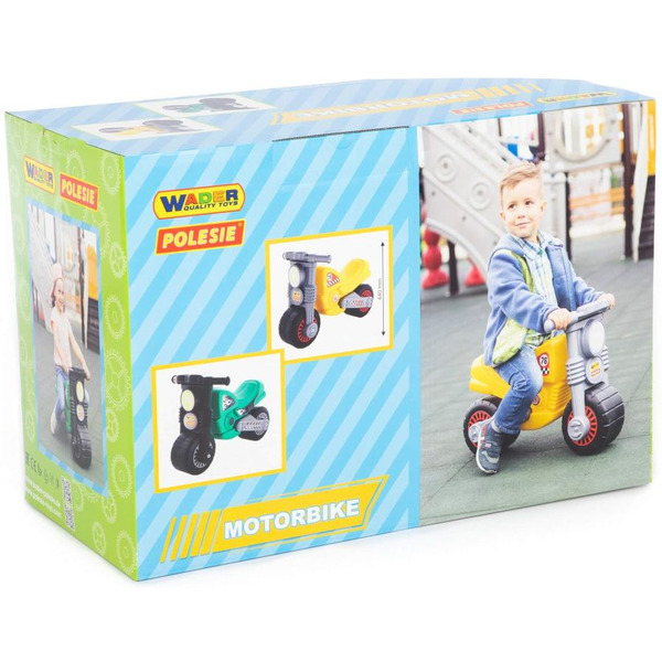 Мотоцикл Полесье 66282 Моторбайк (зелёный)