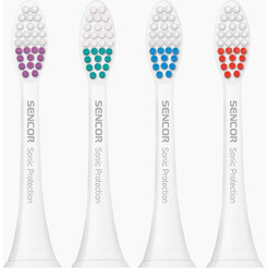Комплект сменных насадок для электрических зубных щеток SENCOR SOX 001 (4 шт.)