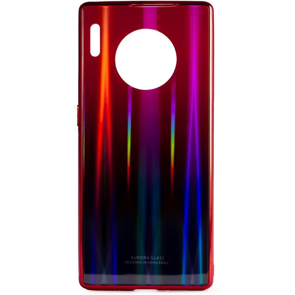 Накладка CASE Aurora Huawei Mate 30 Pro (красный/синий)