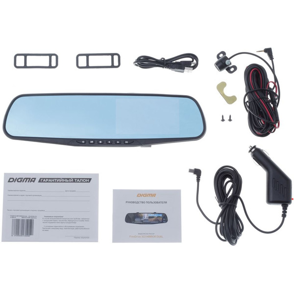 Видеорегистратор Digma FreeDrive 303 MIRROR DUAL