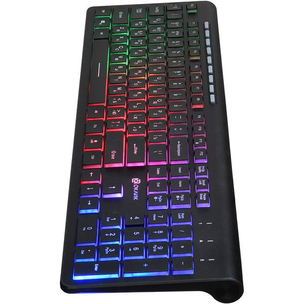 Клавиатура Oklick 490ML (черный)