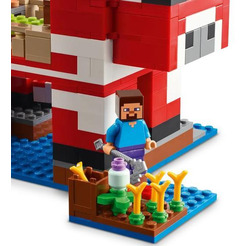 Конструктор Lego Minecraft Мухоморный дом 21270