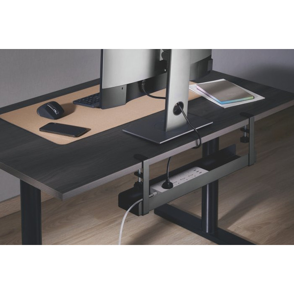 Лоток для проводов ErgoSmart Easy Tray (черный)