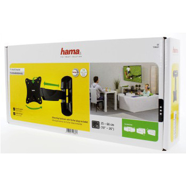 Кронштейн для телевизора Hama FULLMOTION (черный)