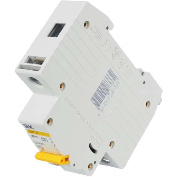 Выключатель автоматический IEK ВА 47-29 63А 1P 4.5кА С MVA20-1-063-C