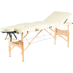 Массажный стол Calmer Bamboo Three 60 (бежевый)