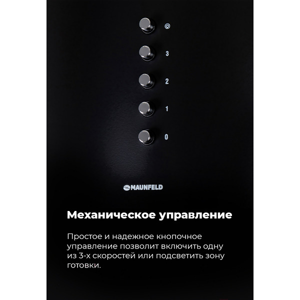 Вытяжка MAUNFELD Lee Side (C) 39 (черный)