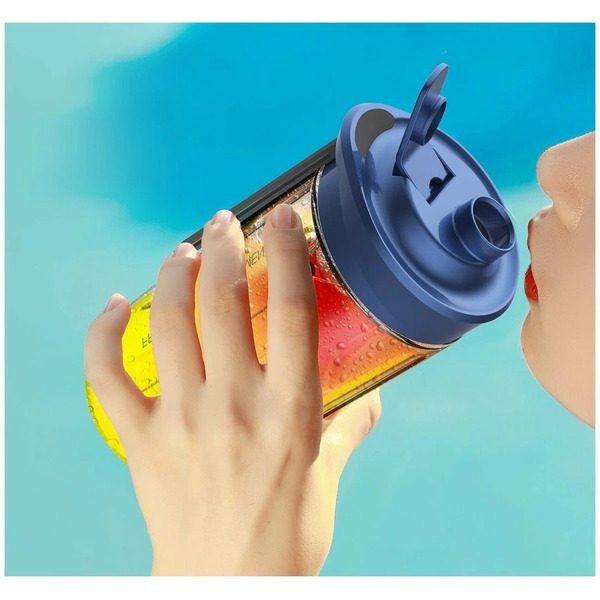 Портативный блендер Deerma DEM-NU06 (синий)