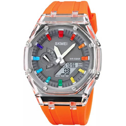 Наручные часы Skmei 2100 (оранжевый)