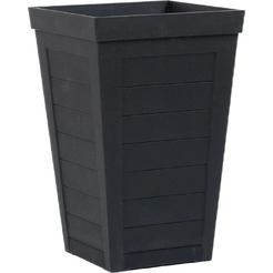 Вазон MultyHome Savana Planks EU5100557 (черный)