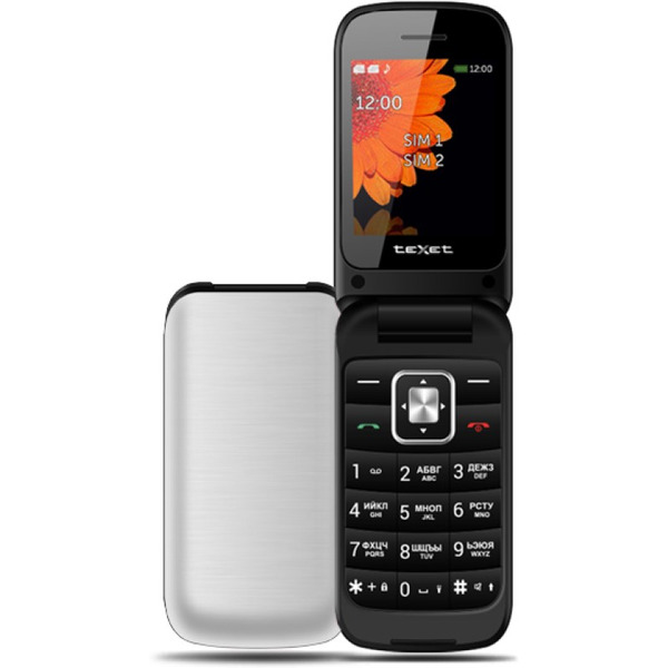 Сотовый телефон Texet TM-422 (+ЗУ WC-111) белый