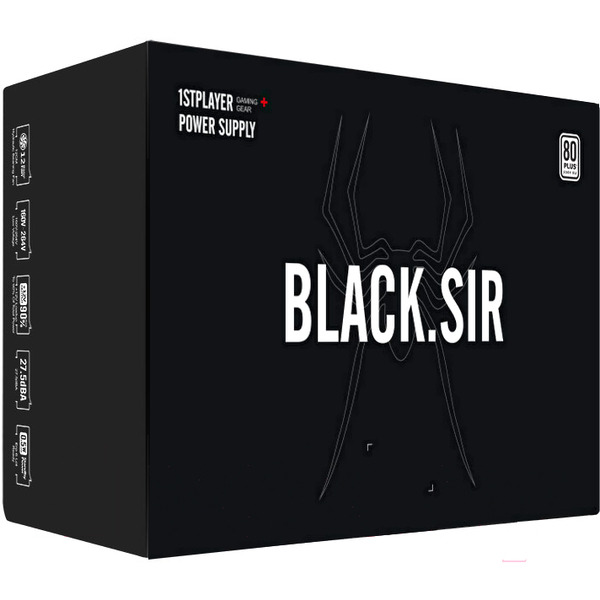 Блок питания 1stPlayer BLACK.SIR 600W SR-600W