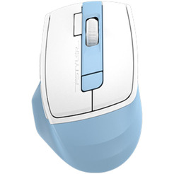 Мышь A4Tech Fstyler FG45CS Air2 (белый/голубой)