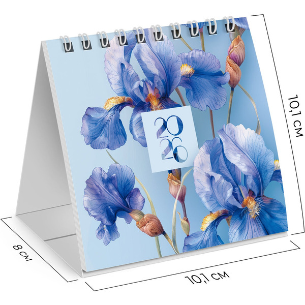 Календарь-домик BRAUBERG Цветы 117275