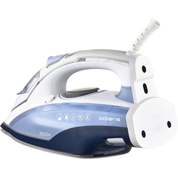 Утюг Polaris PIR 3074 SG AA 3m (белый/голубой)