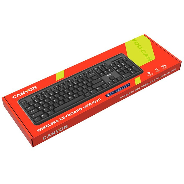 Клавиатура Canyon CNS-HKBW02-RU