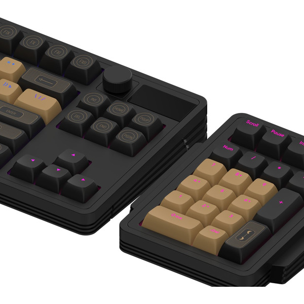 Клавиатура Дарк Проджект KD87A+Numpad DP-KD-87A-000101-GAM (g3ms Aquamarine, черный)