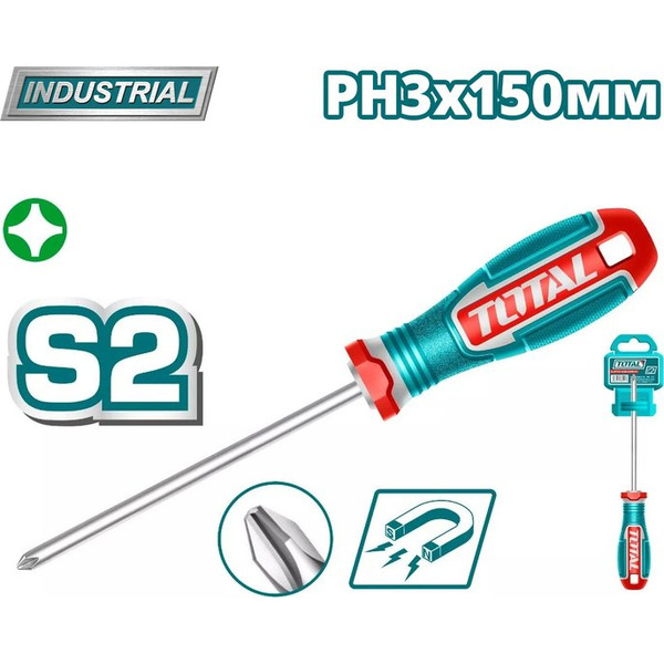 Отвертка Total TSDPH3150