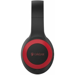 Наушники Celebrat A23 (черный/красный)
