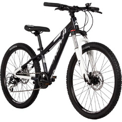 Велосипед Novatrack Extreme HD 24 р.11 2025 172095 24AHD.EXTREMEHD.11BK5 (чёрно-белый)