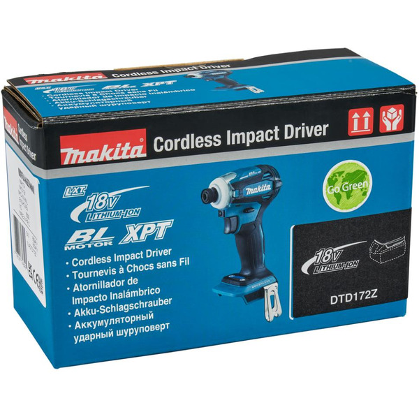 Шуруповерт ударный Makita DTD172Z (без АКБ)