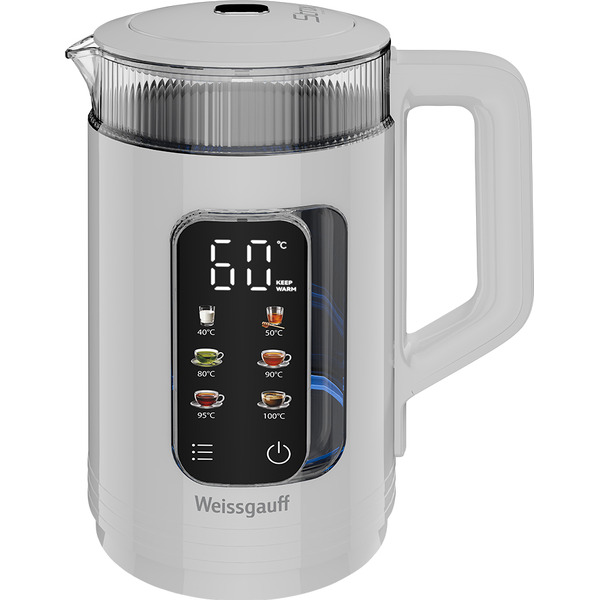Электрический чайник Weissgauff WK 1520 Dw Touch BodyCool